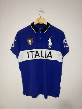 Polo Ralph Lauren Italia Polo Shirt / Large / Rugby Style / 2011